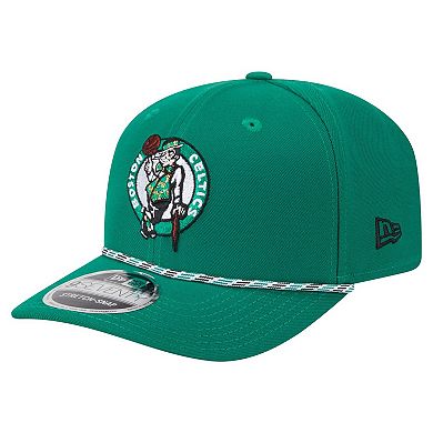 Men's New Era Kelly Green Boston Celtics Rope 9SEVENTY Adjustable Hat