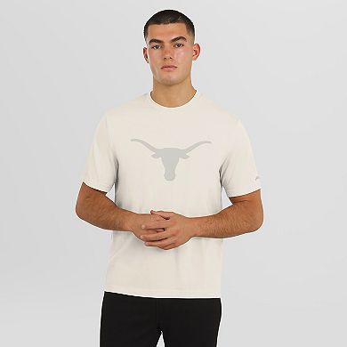 Men's J. Palmer Cream Texas Longhorns Play Action Tri-Blend Performance T-Shirt