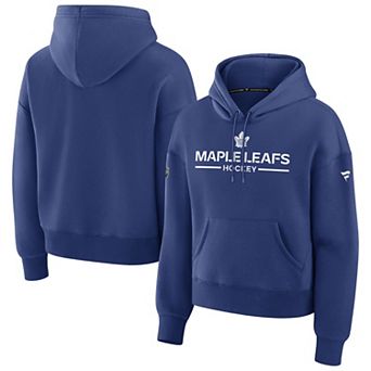 Women's Fanatics Blue Toronto Maple Leafs Authentic Pro Primary Pullover Hoodie