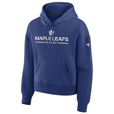 Women's Fanatics Blue Toronto Maple Leafs Authentic Pro Primary Pullover Hoodie