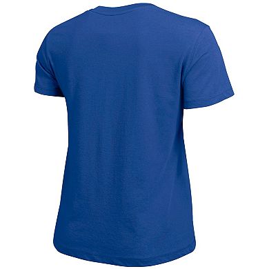 Women's Champion Royal Florida Gators Arched Over Logo T-Shirt