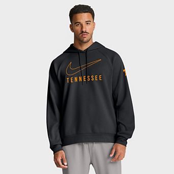 Men's Nike Black Tennessee Volunteers Premium Raglan��Dri-FIT Hoodie