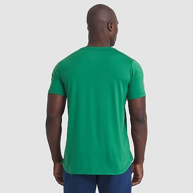 Men's Fanatics Green Vancouver Canucks Authentic Pro Rink Tech T-Shirt