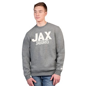 Men's Starter Charcoal Jacksonville Jaguars Assist Sweatshirt