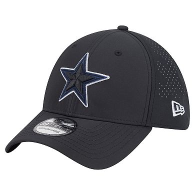 Men's New Era Black Dallas Cowboys 39THIRTY Flex Hat