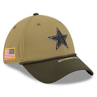 Men's New Era Green Dallas Cowboys 2025 Salute to Service 39THIRTY Flex Hat