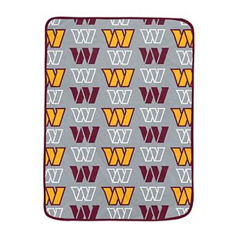 Pegasus Washington Commanders 66" x 95" Oversized Logo Roll Ultra Cozy Blanket