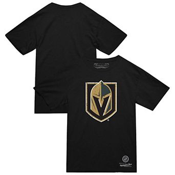 Men's Mitchell & Ness Black Vegas Golden Knights Heritage T-Shirt