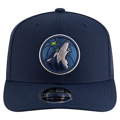 Men's New Era Navy Minnesota Timberwolves 9SEVENTY Stock Adjustable Hat