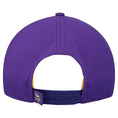 Women's New Era Purple Minnesota Vikings Metallic 9FORTY M-Crown A-Frame Adjustable Hat