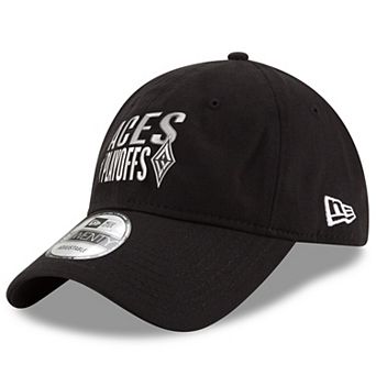 Unisex New Era Black Las Vegas Aces 2025 WNBA Playoffs 9TWENTY Adjustable Hat