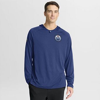 Men's Fanatics Royal Edmonton Oilers Authentic Pro Rink Raglan Hoodie