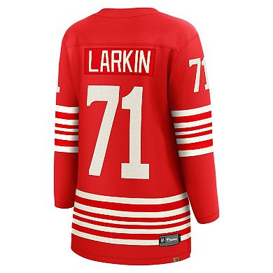 Women's Fanatics Dylan Larkin Red Detroit Red Wings Centennial Breakaway Player Jersey