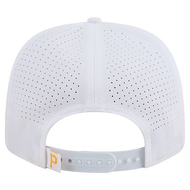 Men's New Era White Pittsburgh Pirates COOLERA 9SEVENTY Adjustable Hat