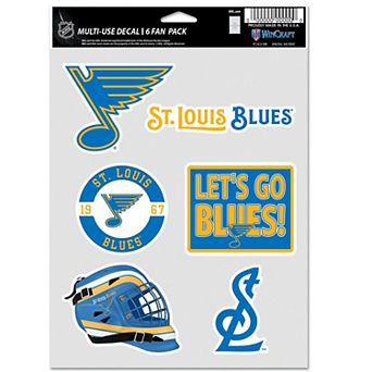 WinCraft St. Louis Blues Six-Piece Fan Decal Set