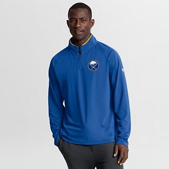 Men's Fanatics Royal Buffalo Sabres Authentic Pro Rink Training Quarter-Zip Pullover