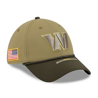 Men's New Era Green Washington Commanders 2025 Salute to Service 39THIRTY Flex Hat