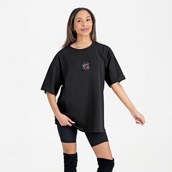 Women's Gameday Couture Black South Carolina Gamecocks Oversized Back at Ya T-Shirt