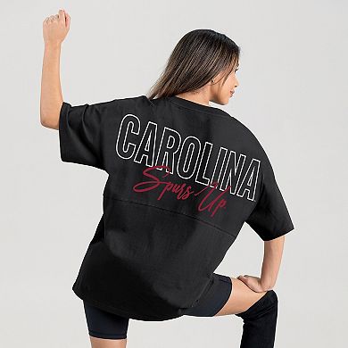 Women's Gameday Couture Black South Carolina Gamecocks Oversized Back at Ya T-Shirt