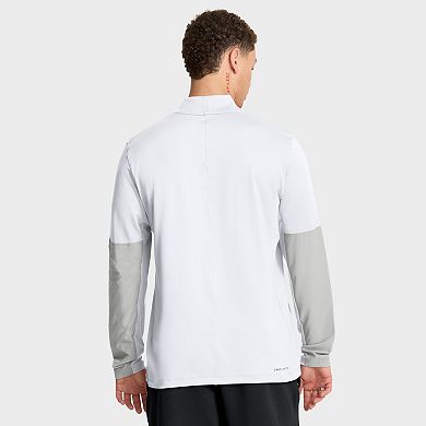 Men's Nike White Alabama Crimson Tide One Goal Performance Half-Zip Pullover