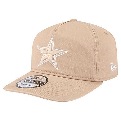 Men's New Era Tan Dallas Cowboys 19TWENTY Adjustable Hat