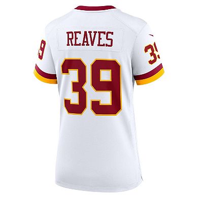 Women's Nike Jeremy Reaves White Washington Commanders Game Super Bowl Era Jersey