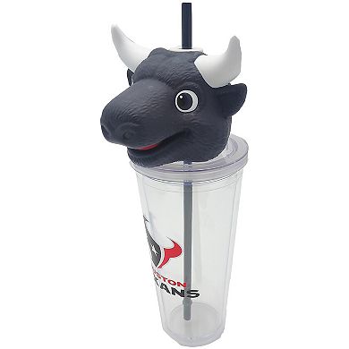 Pegasus Houston Texans Mascot Lid 24oz. Sipper Cup