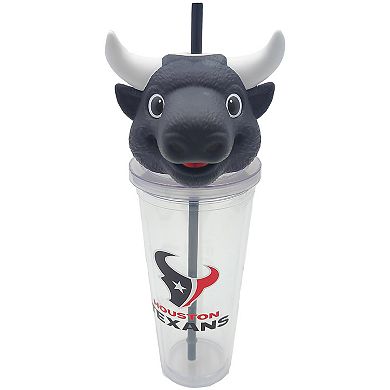 Pegasus Houston Texans Mascot Lid 24oz. Sipper Cup