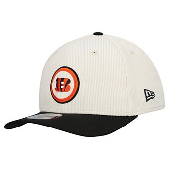Men's New Era Stone Cincinnati Bengals Loyal Corduroy 9SEVENTY Adjustable Hat