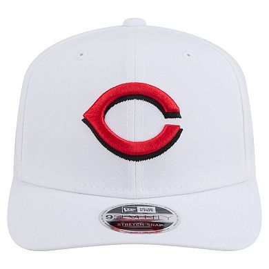 Men's New Era White Cincinnati Reds COOLERA 9SEVENTY Adjustable Hat