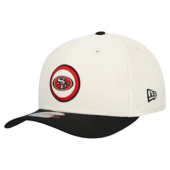 Men's New Era Stone San Francisco 49ers Loyal Corduroy 9SEVENTY Adjustable Hat