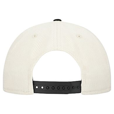 Men's New Era Stone San Francisco 49ers Loyal Corduroy 9SEVENTY Adjustable Hat