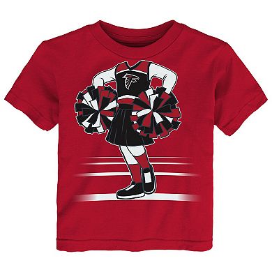 Girls Toddler Outerstuff Red Atlanta Falcons Game Fit T-Shirt