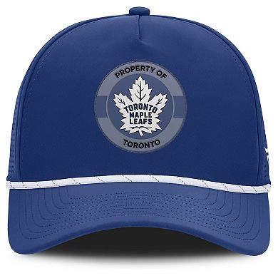 Men's Fanatics Blue Toronto Maple Leafs Authentic Pro Rink Adjustable Hat