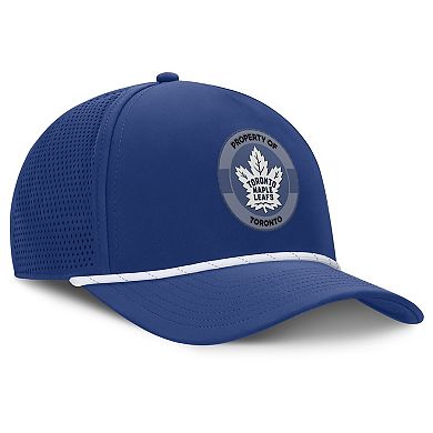 Men's Fanatics Blue Toronto Maple Leafs Authentic Pro Rink Adjustable Hat