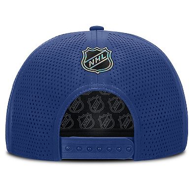 Men's Fanatics Blue Toronto Maple Leafs Authentic Pro Rink Adjustable Hat