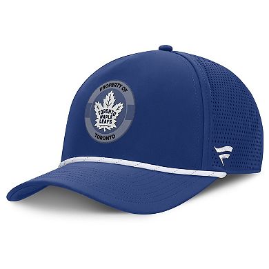 Men's Fanatics Blue Toronto Maple Leafs Authentic Pro Rink Adjustable Hat