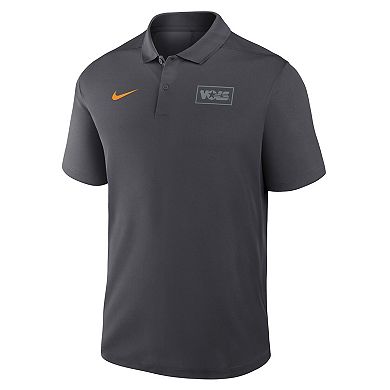 Men's Nike Smokey Gray Tennessee Volunteers Victory Dri-FIT Polo