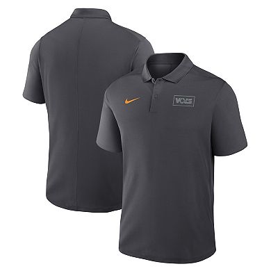 Men's Nike Smokey Gray Tennessee Volunteers Victory Dri-FIT Polo