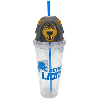 Pegasus Detroit Lions Mascot Lid 24oz. Sipper Cup