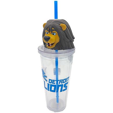 Pegasus Detroit Lions Mascot Lid 24oz. Sipper Cup