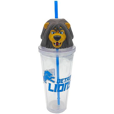 Pegasus Detroit Lions Mascot Lid 24oz. Sipper Cup