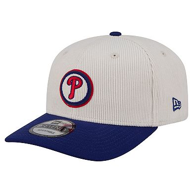 Men's New Era Cream Philadelphia Phillies Loyal 9SEVENTY Adjustable Hat