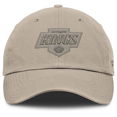 Men's Fanatics Tan Los Angeles Kings Authentic Pro Road Adjustable Hat