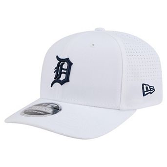Men's New Era White Detroit Tigers COOLERA 9SEVENTY Adjustable Hat