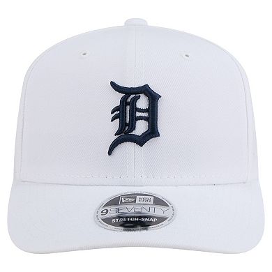 Men's New Era White Detroit Tigers COOLERA 9SEVENTY Adjustable Hat