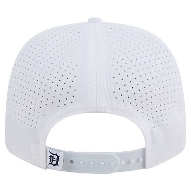 Men's New Era White Detroit Tigers COOLERA 9SEVENTY Adjustable Hat