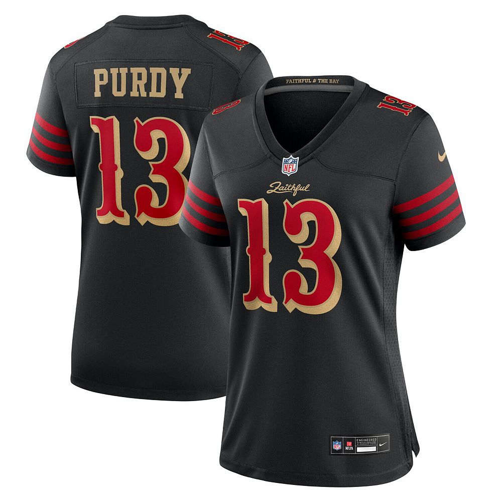 Women's Nike Brock Purdy Black San Francisco 49ers 2025 Rivalries ...