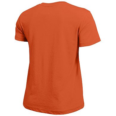 Women's Champion Orange Florida Gators Arched Over Logo T-Shirt
