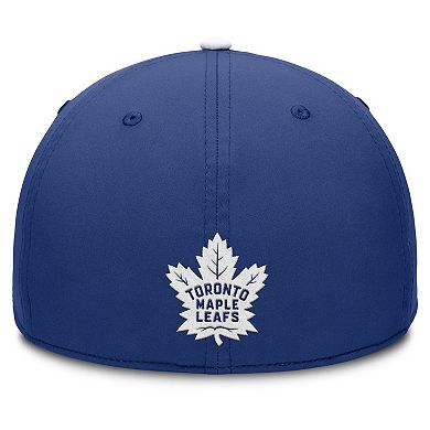 Men's Fanatics Blue/White Toronto Maple Leafs Authentic Pro Rink Team Code Flex Hat